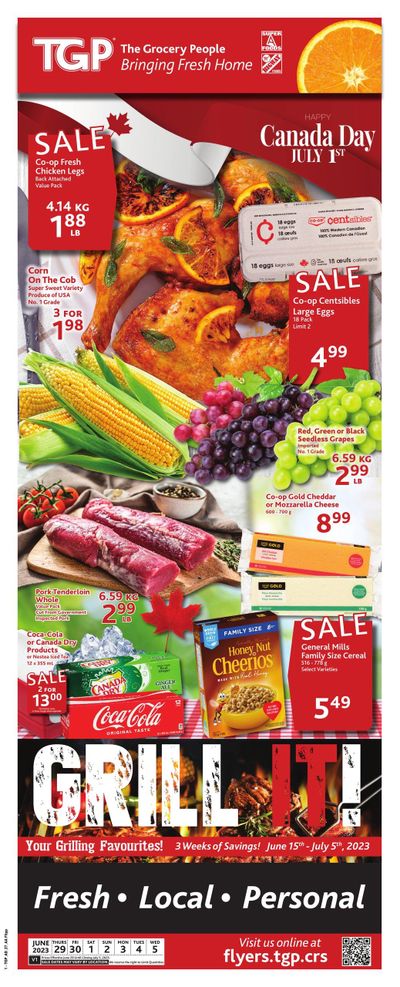 TGP The Grocery People Flyer June 29 to July 5