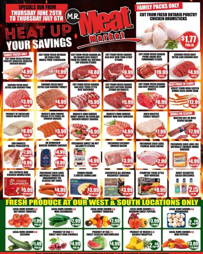 M.R. Meat Market Flyer June 29 to July 6