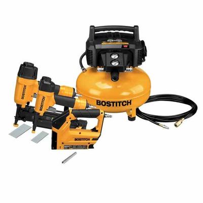 Bostitch 6-Gallon Single Stage Portable Electric Pancake Air Compressor On Sale for $ 299.00 ( Save $ 100.00 ) at Lowe's Canada