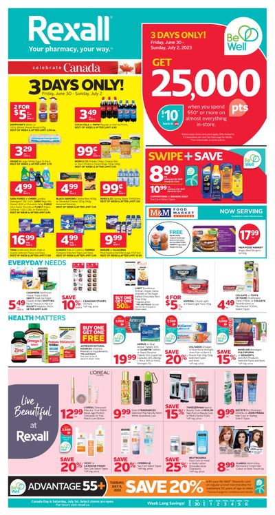 Rexall (ON) Flyer June 30 to July 6