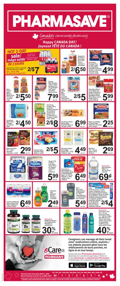 Pharmasave (NB) Flyer June 30 to July 6