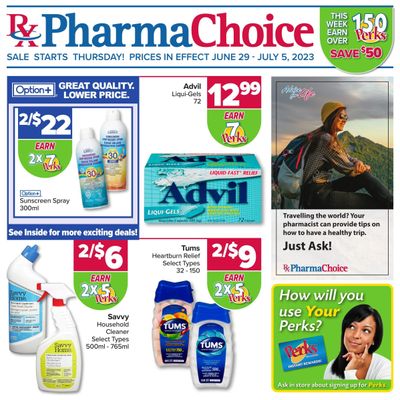 PharmaChoice Health Centre Flyer June 29 to July 5