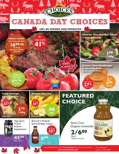 Choices Market Flyer June 29 to July 5