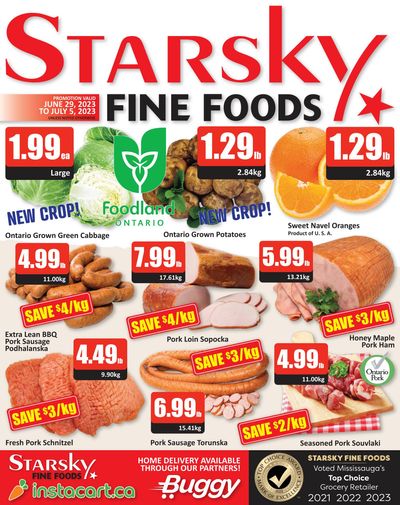 Starsky Foods Flyer June 29 to July 5
