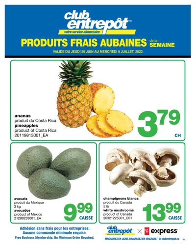 Wholesale Club (QC) Fresh Deals of the Week Flyer June 29 to July 5