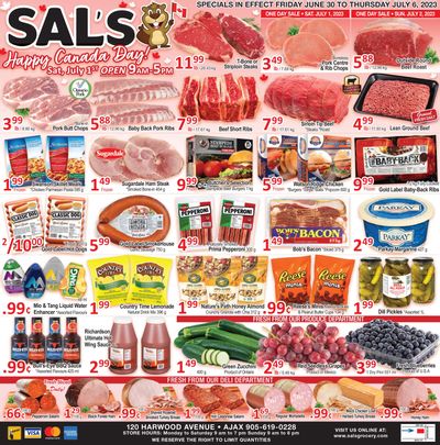 Sal's Grocery Flyer June 30 to July 6