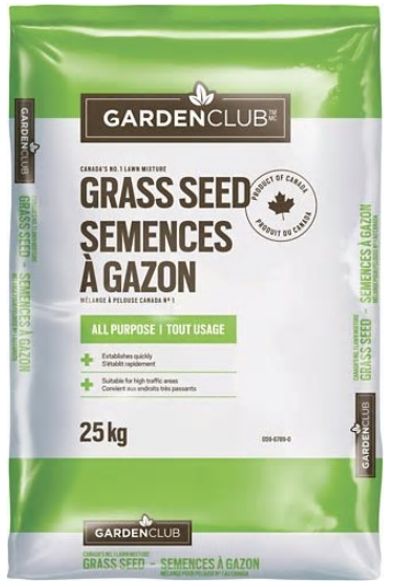 All Purpose Grass Seed, 25-kg For $83.99 At Canadian Tire Canada
