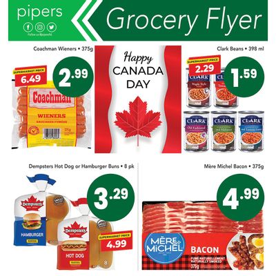 Pipers Superstore Flyer June 29 to July 5