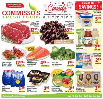 Commisso's Fresh Foods Flyer June 30 to July 6