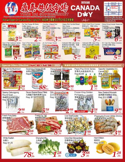 Tone Tai Supermarket Flyer June 30 to July 6