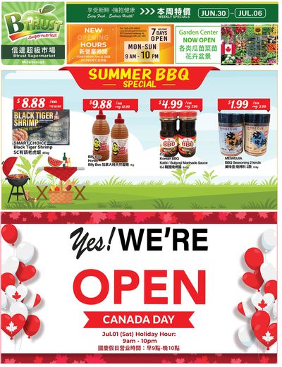 Btrust Supermarket (Mississauga) Flyer June 30 to July 6