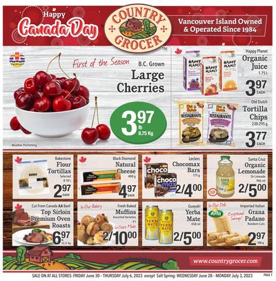 Country Grocer Flyer June 30 to July 6