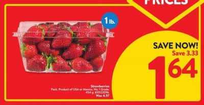 Walmart Canada: Cheez-It Crackers 50 Cents After Printable Coupon This Week + Strawberries Deal