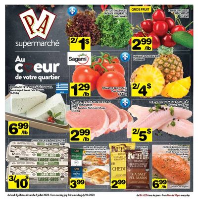 Supermarche PA Flyer July 3 to 9