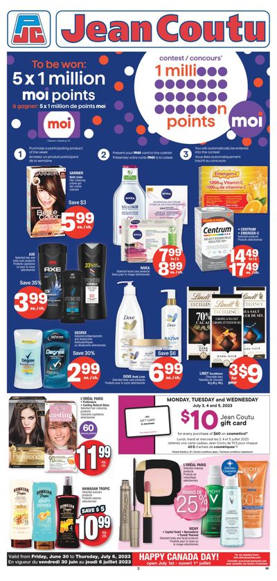Jean Coutu (NB) Flyer June 30 to July 6