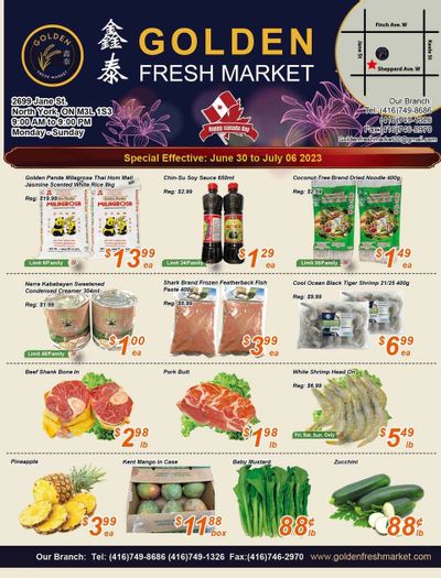 Golden Fresh Market Flyer June 30 to July 6