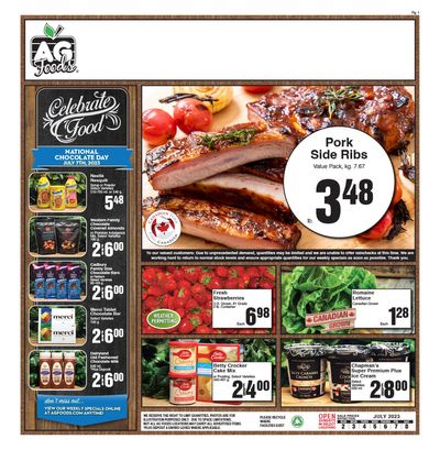AG Foods Flyer July 2 to 8