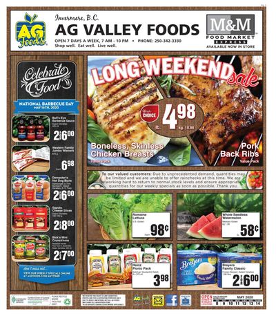AG Foods Flyer May 8 to 14