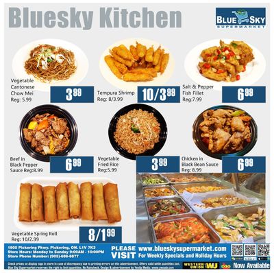 Blue Sky Supermarket (Pickering) Flyer May 8 to 14