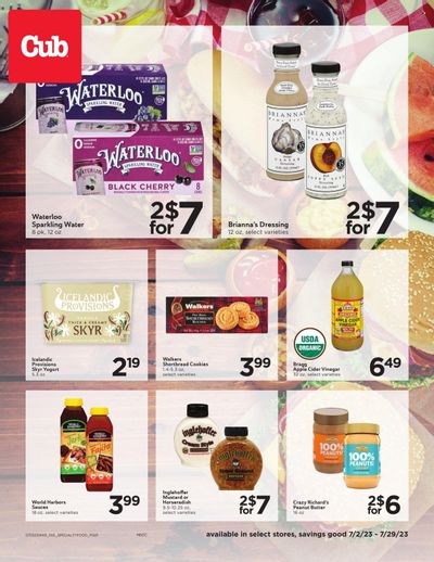 Cub Foods (MN) Weekly Ad Flyer Specials July 2 to July 29, 2023