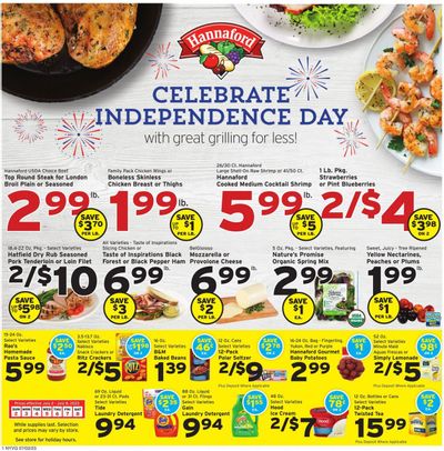 Hannaford (NY) Weekly Ad Flyer Specials July 2 to July 8, 2023