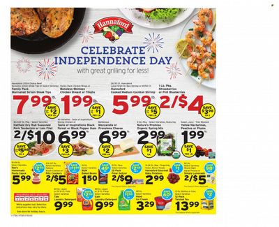 Hannaford (VT) Weekly Ad Flyer Specials July 2 to July 8, 2023