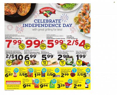 Hannaford (MA) Weekly Ad Flyer Specials July 2 to July 8, 2023