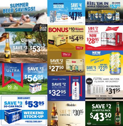 The Beer Store Flyer July 3 to 16