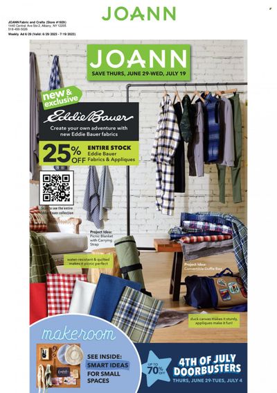 JOANN Weekly Ad Flyer Specials June 29 to July 19, 2023