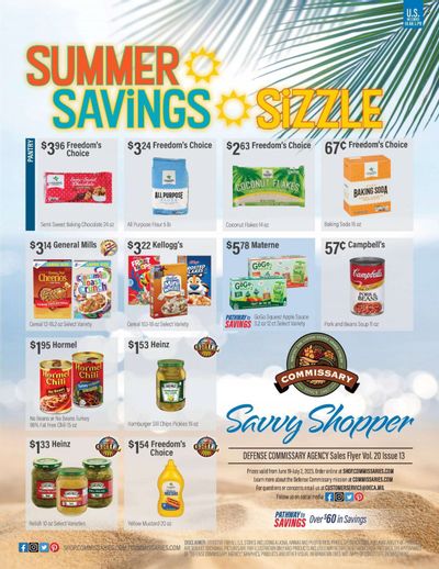 Commissary Weekly Ad Flyer Specials June 19 to July 2, 2023