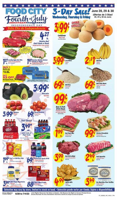 Food City (AZ) Weekly Ad Flyer Specials June 28 to July 4, 2023