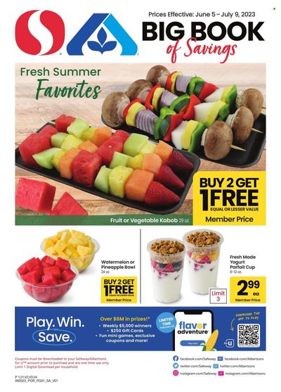 Safeway (OR, WA) Weekly Ad Flyer Specials June 5 to July 9, 2023