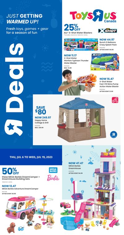 Toys R Us Flyer July 6 to 19