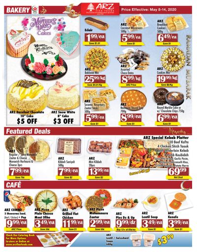 Arz Fine Foods Flyer May 8 to 14