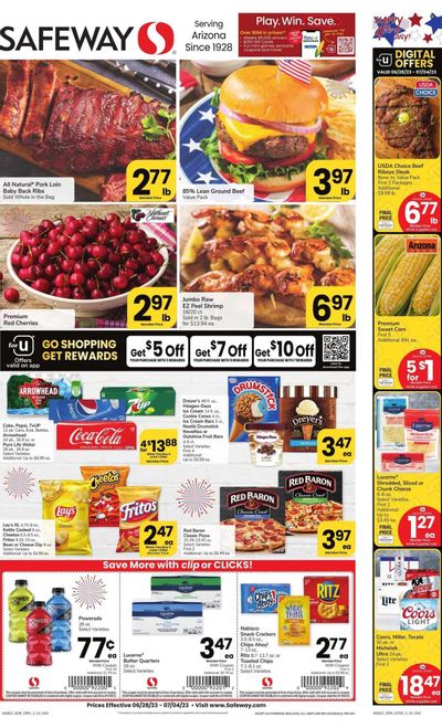 Safeway (AZ) Weekly Ad Flyer Specials June 28 to July 4, 2023
