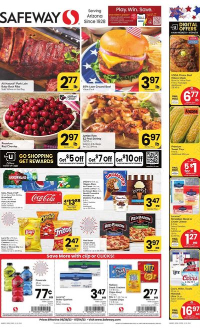 Safeway (AZ) Weekly Ad Flyer Specials June 28 to July 4, 2023