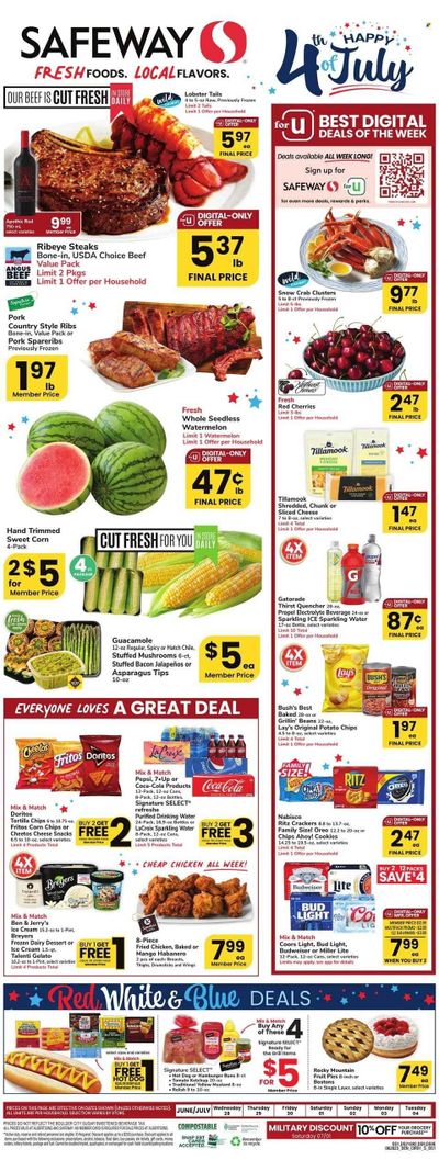 Safeway (CO) Weekly Ad Flyer Specials June 28 to July 4, 2023