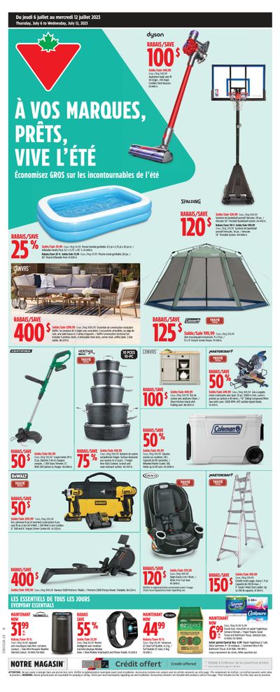 Canadian Tire (QC) Flyer July 6 to 12