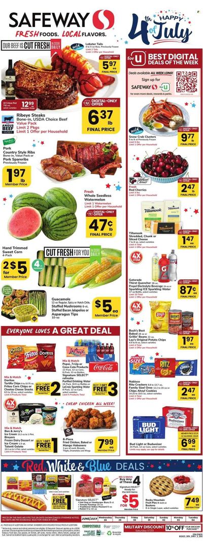 Safeway (NE) Weekly Ad Flyer Specials June 28 to July 4, 2023