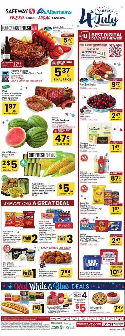 Safeway (NM) Weekly Ad Flyer Specials June 28 to July 4, 2023