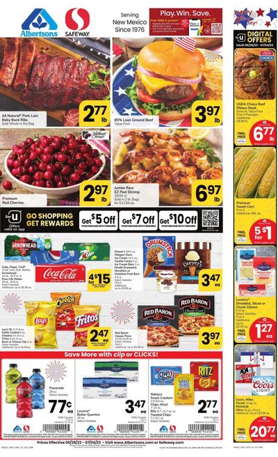 Safeway (NM) Weekly Ad Flyer Specials June 28 to July 4, 2023