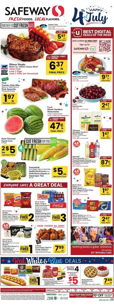 Safeway (WY) Weekly Ad Flyer Specials June 28 to July 4, 2023