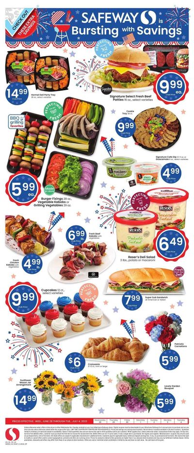 Safeway (MT, WY) Weekly Ad Flyer Specials June 28 to July 4, 2023