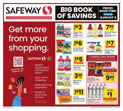 Safeway (VA) Weekly Ad Flyer Specials June 30 to August 3, 2023