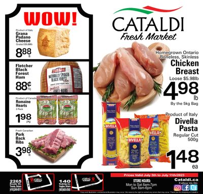 Cataldi Fresh Market Flyer July 5 to 11