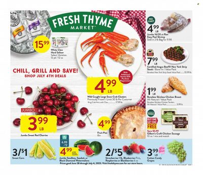 Fresh Thyme Weekly Ad Flyer Specials June 28 to July 4, 2023