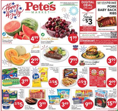 Pete's Fresh Market (IL) Weekly Ad Flyer Specials June 28 to July 4, 2023
