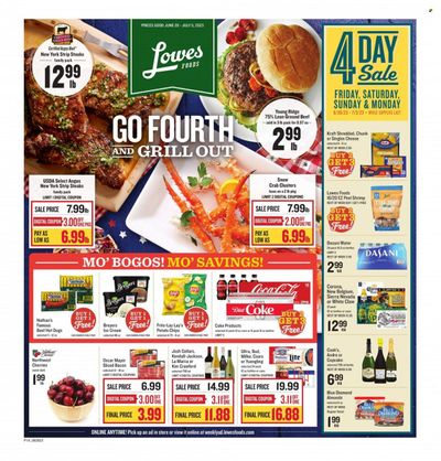 Lowes Foods (NC, SC) Weekly Ad Flyer Specials June 28 to July 5, 2023