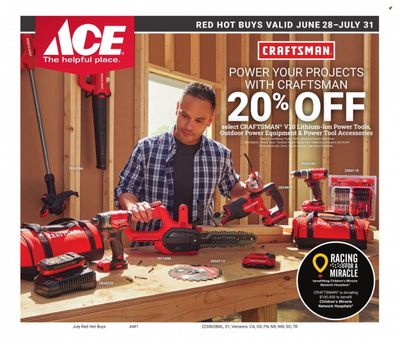 ACE Hardware Weekly Ad Flyer Specials June 28 to July 31, 2023