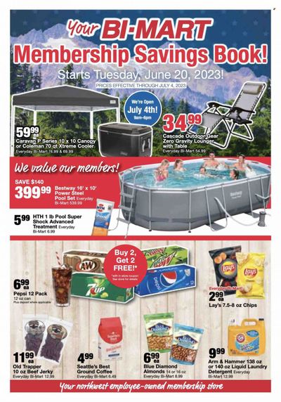 Bi-Mart (ID, OR, WA) Weekly Ad Flyer Specials June 20 to July 4, 2023